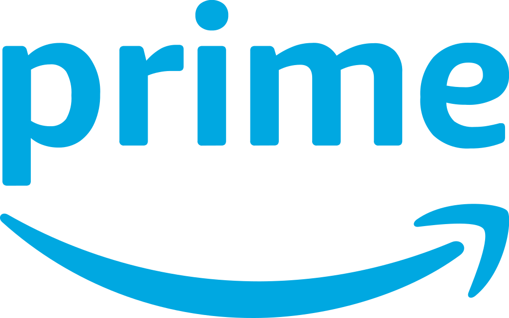 A black and blue logo for prime