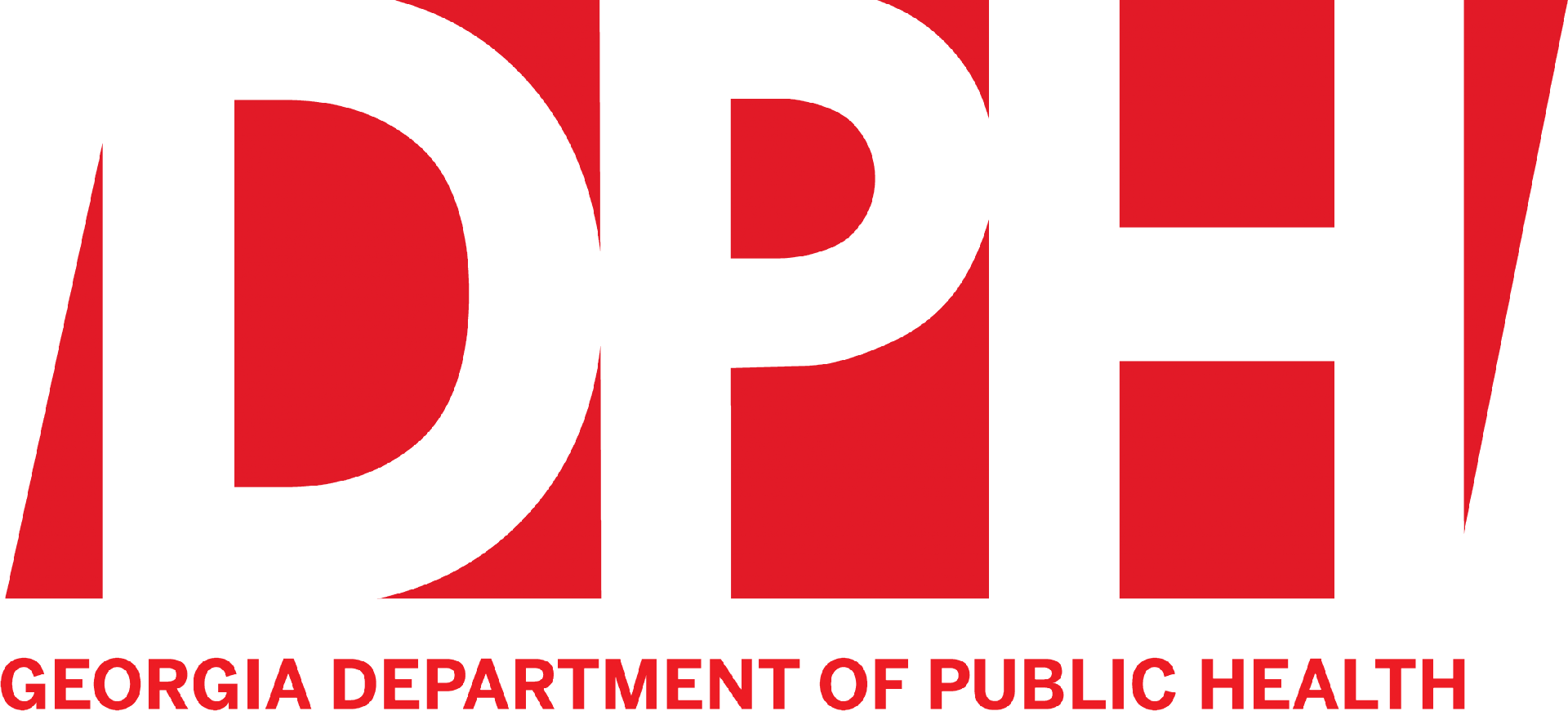 The department of public health logo is shown.
